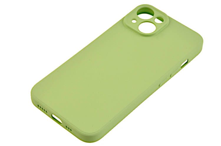 Etui silikonowe Tint do Apple iPhone 14 zielony zdjęcie 1