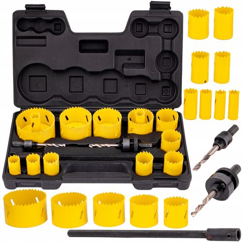 OTWORNICE DO METALU I DREWNA BI-METAL 17 ELEMENTÓW OTWORNICA na Arena.pl