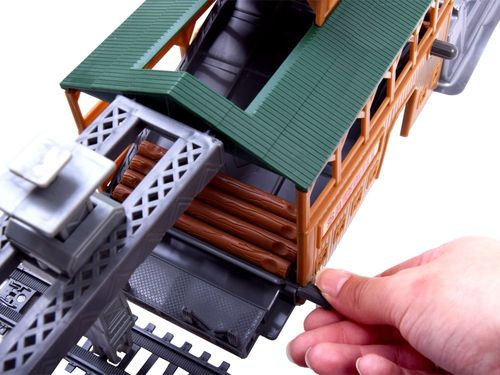 ZESTAW KOLEJOWY Z POCIĄGIEM TOWAROWYM I STACJĄ na Arena.pl