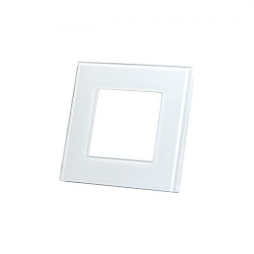 RAMKA SZKLANA IP20 BIAŁA 86X86MM SZKŁO HARTOWANE na Arena.pl