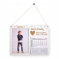 Prezent na dzień Babci i Dziadka PERSONALIZOWANY KALENDARZ 2025 ze zdjęciem