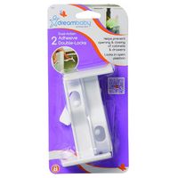 DREAMBABY Samoprzylepne zamknięcie zabezpieczające 2 szt.