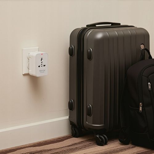 PRZEJŚCIÓWKA ADAPTER GNIAZDKA PODRÓŻNY UK USA EU CAŁY ŚWIAT ŁADOWARKA na Arena.pl