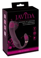 javida bendable - wielofunkcyjny wibrator z elastyczną końcowką