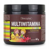 SKOCZYLAS MULTIWITAMINA dla DZIECI proszek 60g ODPORNOŚĆ Mocne Kości i Zęby