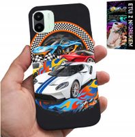 ETUI DO XIAOMI REDMI A2 - SPORTOWE SAMOCHODY, WYŚCIGI CASE + FOLIA