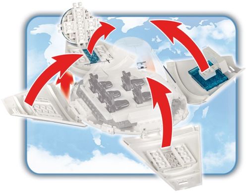 Klocki Boeing Starliner 227 elementów na Arena.pl