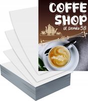 Ulotki A4 1000szt reklamowe firmowe duży wybór wzorów Coffee shop kawa