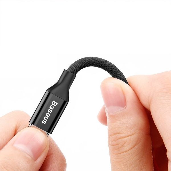 Kabel Baseus Yiven Lightning 1.2m 2A - czarny zdjęcie 5