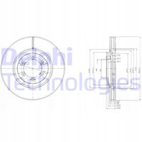TARCZA HAM PRZOD 303X28 V DELPHI