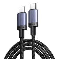 kabel usb-c do usb-c ugreen l528, 100 w, 1m (szary)