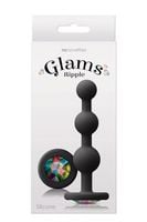 Glams Ripple Rainbow Gem Black