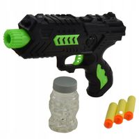 PISTOLET na kulki ŻELOWE 100szt STRZAŁKI 3szt BROŃ