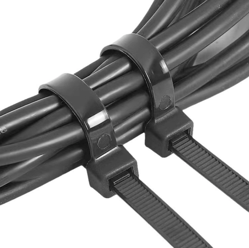 Trytytka trytka opaska zaciskowa kablowa czarna zestaw 100 sztuk 2,5x200 mm na Arena.pl