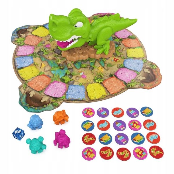 SPIN MASTER PRZEKĄSKA REXA SNACK-O-SAURUS REX GRA RODZINNA PLANSZOWA 5+ zdjęcie 4
