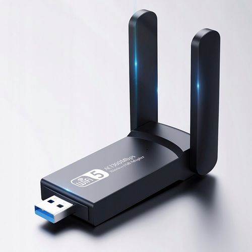 KARTA SIECIOWA WI-FI ADAPTER USB 3.0 1300Mbps DUAL na Arena.pl