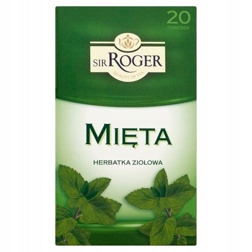 Sir Roger Mięta Herbatka ziołowa 30 g (20 torebek) na Arena.pl