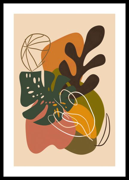 Plakat 30x45cm Leśna Kompozycja zdjęcie 3