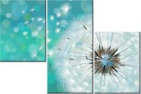 60 90CM OBRAZ 3 ELEM PUSZYSTY DMUCHAWIEC ŚCIENNY DRUK PŁÓTNO