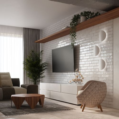 Kinkiet SENSES biały na Arena.pl