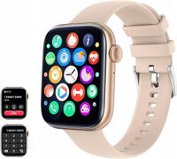 SMARTWATCH DAMSKI 120+ SPORTOWYCH FITNESS TRACKER ASYSTENT IOS ANDROID