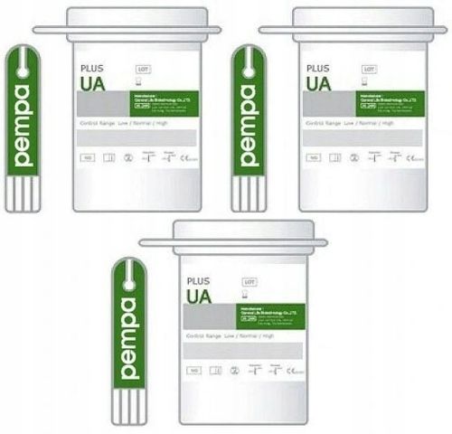 PASKI DO POMIARU KWASU MOCZOWEGO WE KRWI BENECHECK 30 PASKÓW na Arena.pl