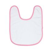 Śliniak Dziecięcy Różowy Frotte Sublimacja Termotransfer