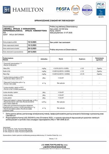 Laborell Witamina K2mk7 200mcg + D3 6400IU FORTE na Arena.pl