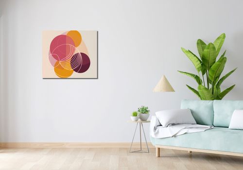 Obraz 70x60cm Przenikanie Ciepła na Arena.pl