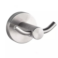 DELVANT ANRE PODWÓJNY HACZYK NA RĘCZNIK SREBRNY