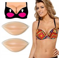 WKŁADKI DO BIKINI STANIKA PUSH UP SILIKON WYMIENNE MODELUJĄCE POWIĘKSZAJĄCE