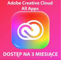 Adobe Creative Cloud na 3 miesiące | Na Własne Konto | 90 dni