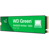 wd ssd green sn3000 nvme (m.2 2280, 2tb, pcie gen4x4) bulk pack (216 units)