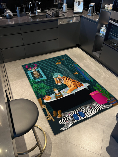 Tygrys w Wannie Dywan 120x180cm na Arena.pl