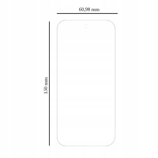 Spacecase Glass Clear 2.5D Google Pixel 9A zdjęcie 5