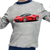 Piżama dziecięca - Samochody Ferrari