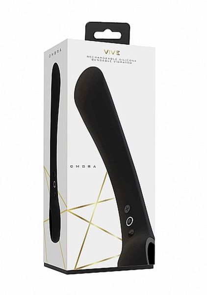 Ombra - Bendable Vibrator Punkt G - Black zdjęcie 3
