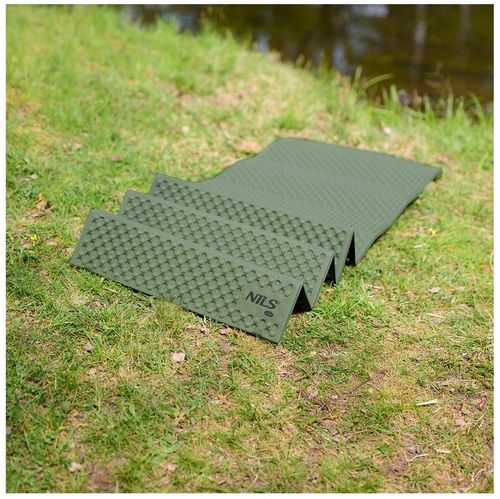 Mata Karimata składana turystyczna 188x60cm NILS na biwak pod namiot DUŻA na Arena.pl
