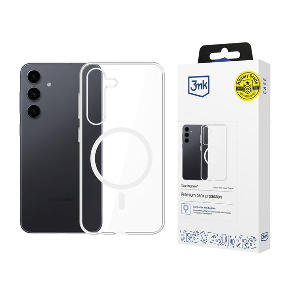 Samsung Galaxy S24+ - 3mk Clear MagCase zdjęcie 1