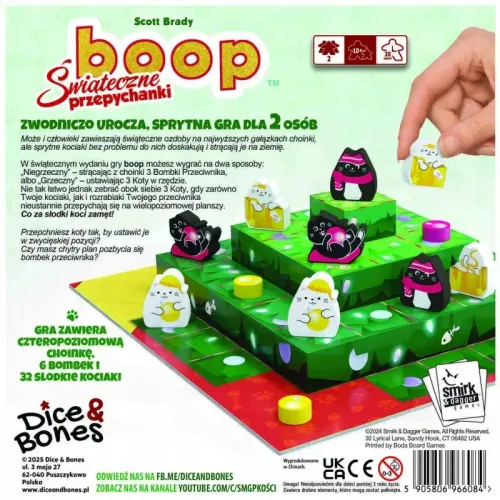 Gra planszowa Boop Świąteczne Przepychanki Dice&Bones na Arena.pl