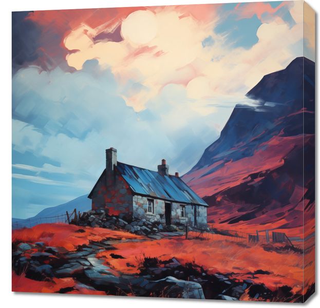 Obraz 70x70cm Ostatni Bastion zdjęcie 1