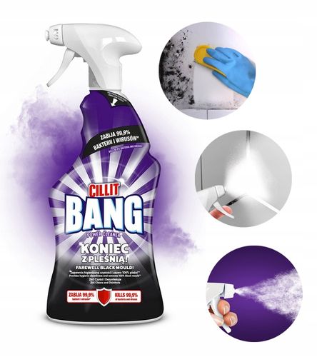 cillit bang power cleaner pleśń i czarne osady 750ml spray na Arena.pl
