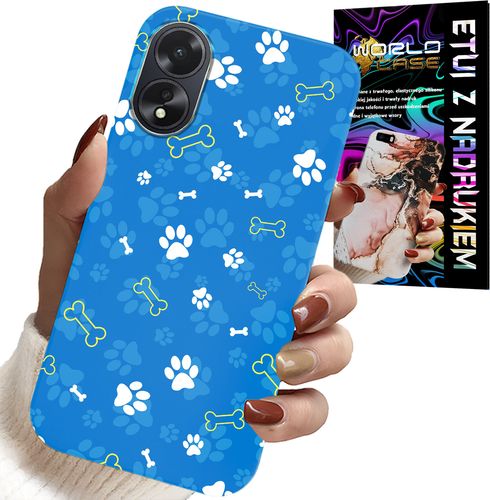 ETUI DO OPPO A38 4G - ŁAPKI KOŚCI PIES PATROL WZORY DLA DZIECI na Arena.pl