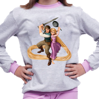 Piżama dziecięca Zaplątani - Tangled