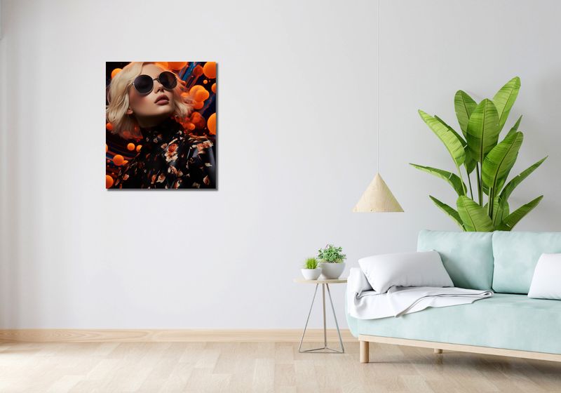 Obraz 60x70cm Galaktyczna Piękność zdjęcie 2