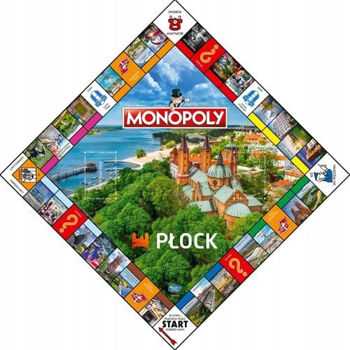 Gra planszowa Monopoly Płock Hasbro na Arena.pl