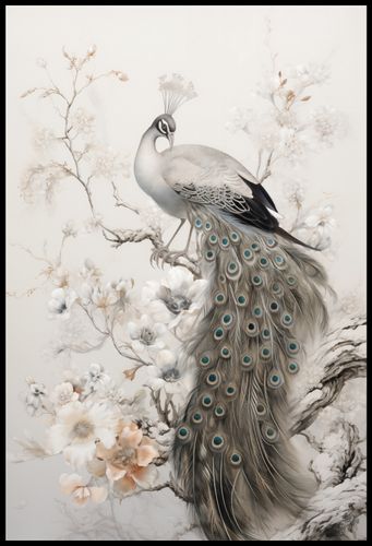 Plakat 67,5x100cm Pawia Gracja na Arena.pl