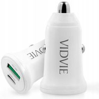 Ładowarka Samochodowa Zapalniczka USB (QC 3.0, 30W, 1xUSB + USB TYPE-C )