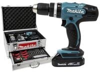 wiertarko-wkrętarka akumulatorowa udarowa 18v 2*1.5ah li 2-b - m dhp453syex