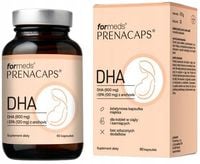 ForMeds PRENACAPS DHA kwasy OMEGA 3 60kaps. CIĄŻA Serce Czysty skład